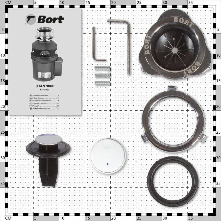 Измельчитель пищевых отходов BORT TITAN 9000