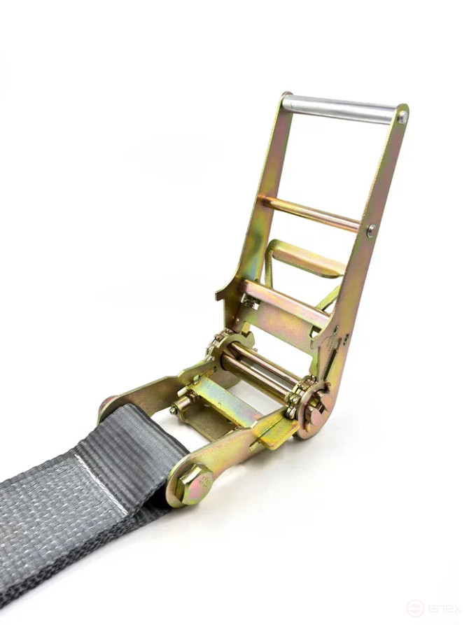 Ремень стяжной с храповым механизмом РОМЕК для крепления груза 5,0/10,0тн, 10м арт. 100.50.1.0