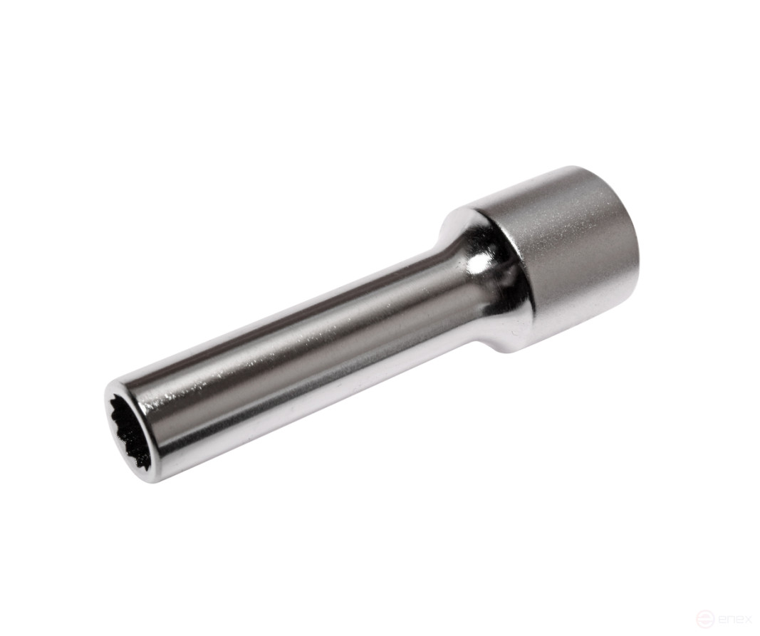 Головка торцевая 1/2" 09мм 12-ти гранная глубокая L=76мм JTC