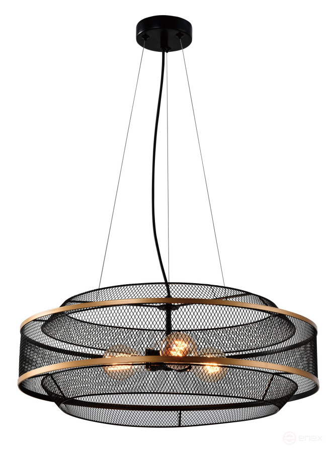 Люстра Rivoli Marika 5090-203 3 х Е27 40 Вт лофт-кантри