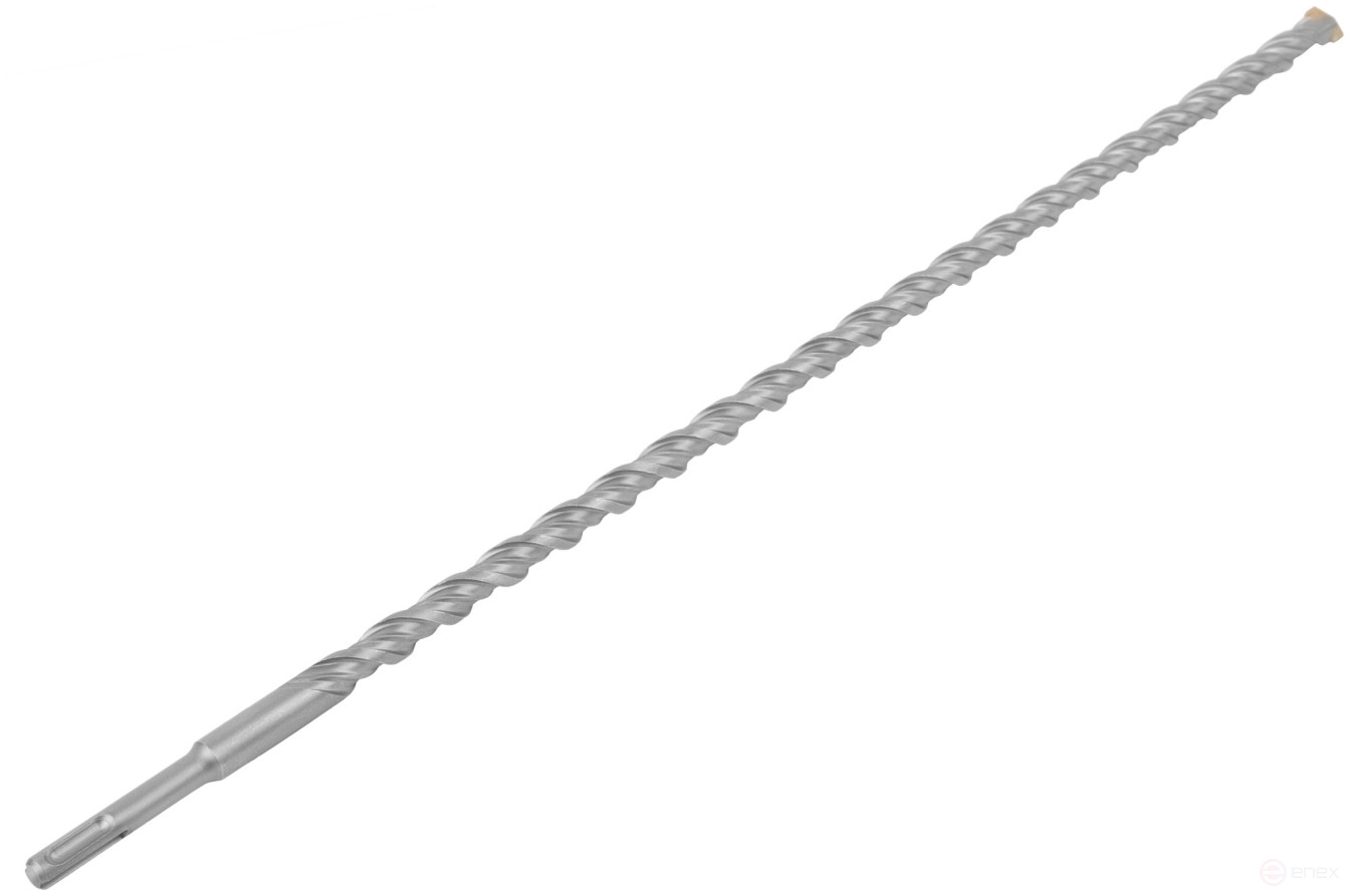 SDS PLUS concrete drill, Profi, W-shaped insert, double spiral, 16 x 600 mm