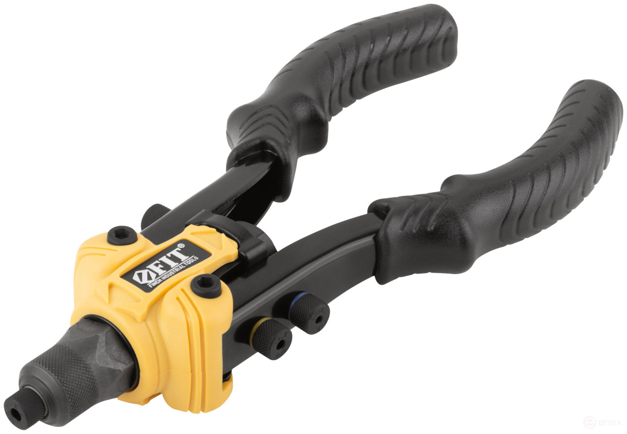 Заклепочник силовой двуручный компактный 2,4-6,4 мм (250 мм)