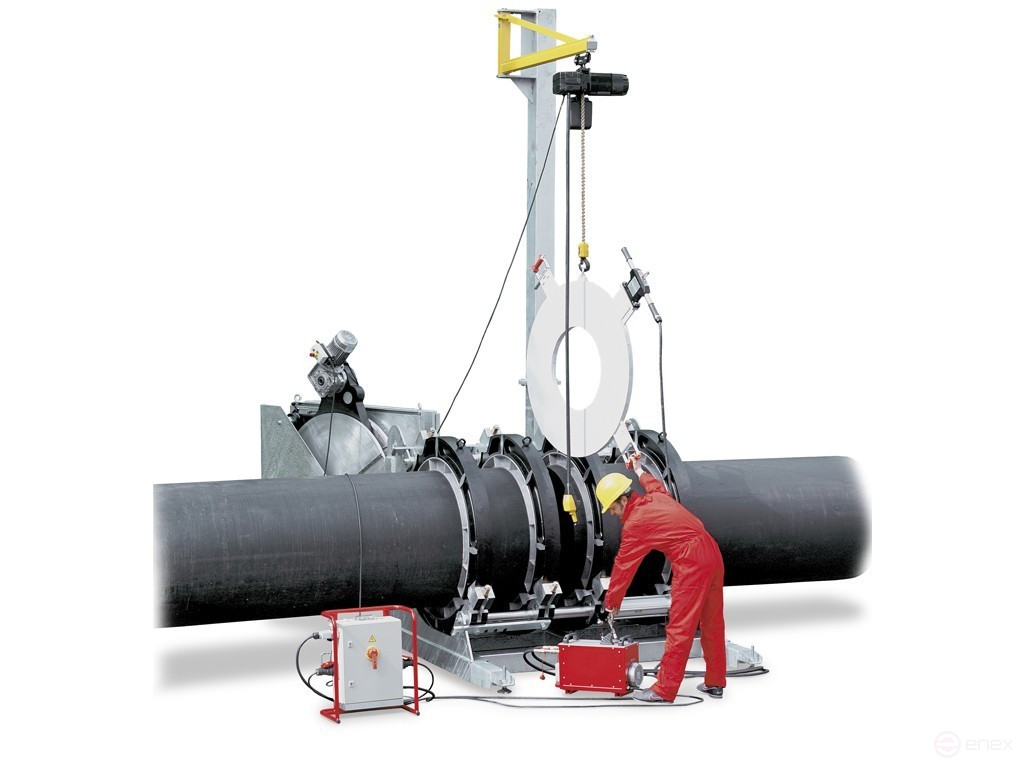 Стыковая сварочная машина с гидравлическим приводом ROWELD P800 B3