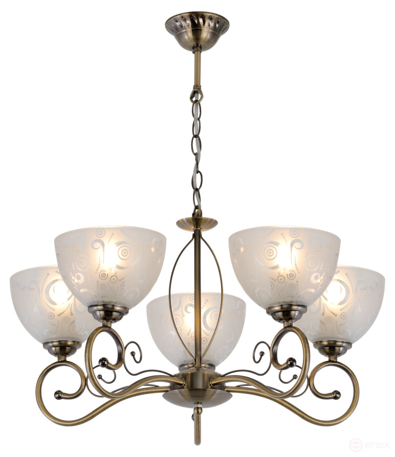 Chandelier Rivoli Loren 9006-205 5 * E27 40W classic