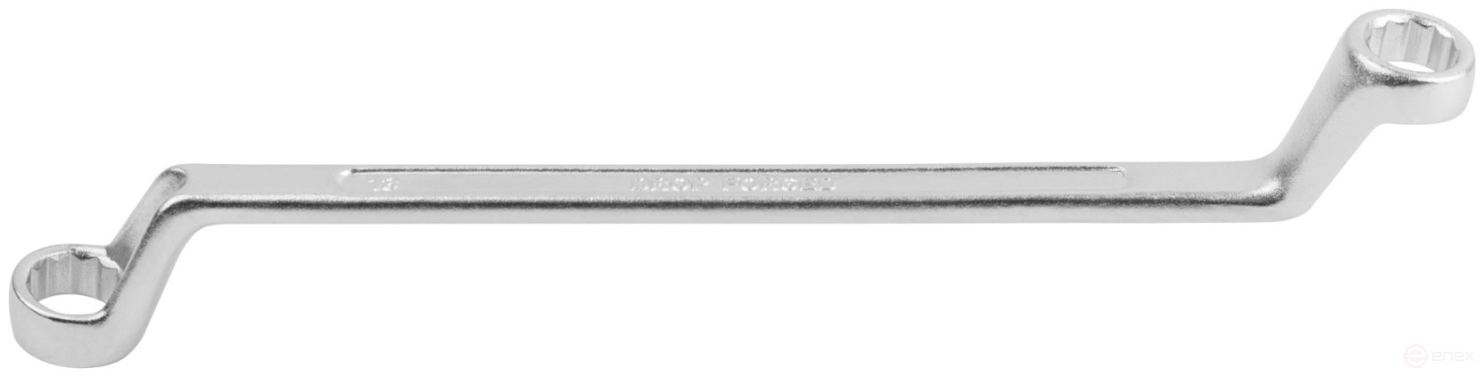 Ключ накидной "Хард", хромированное покрытие 12х13 мм