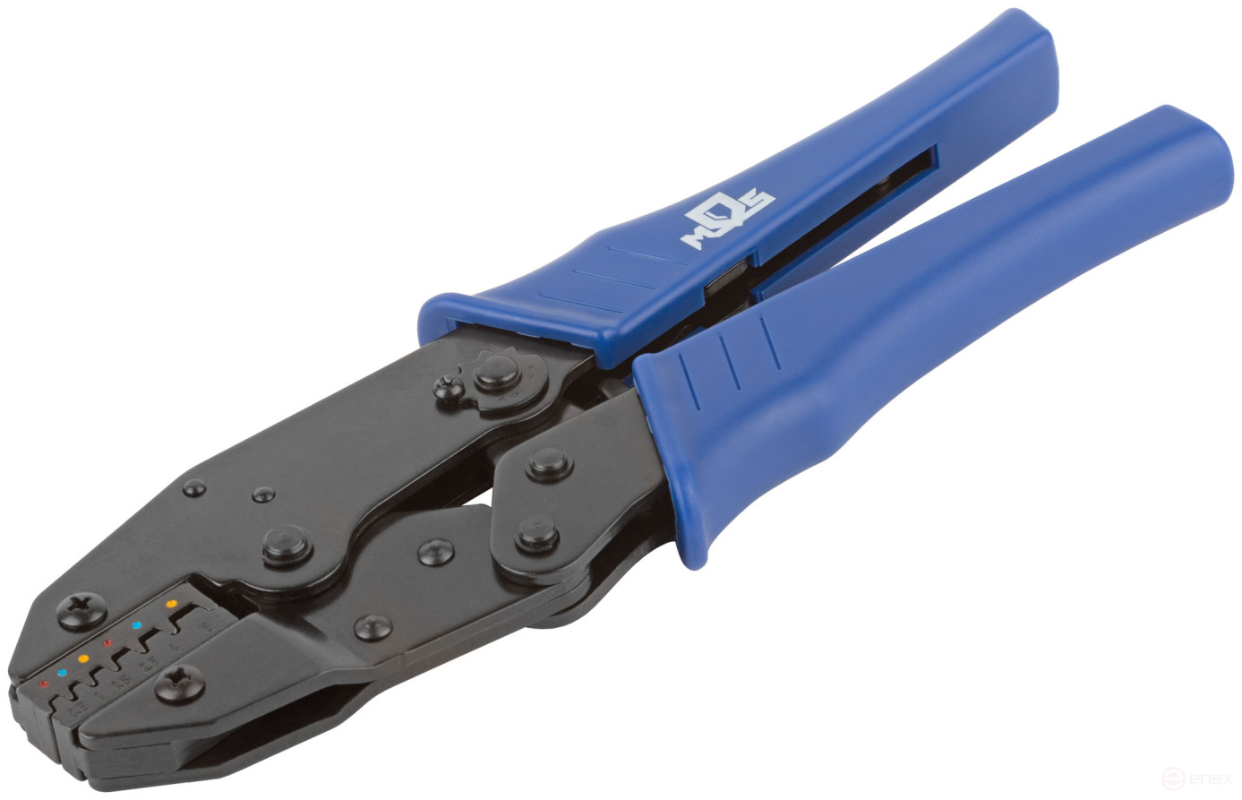Пресс-клещи (кримпер) для обжима наконечников электропроводов с сечением 0,5-6 мм²