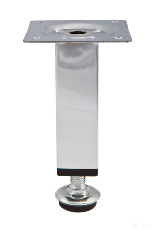 Опора меб. мет. D-737-3 h100 с регул. хром AKS