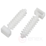 Дюбель для кабельного бандажа ЭРА NO-225-219 10-36 мм белый (50 штук)