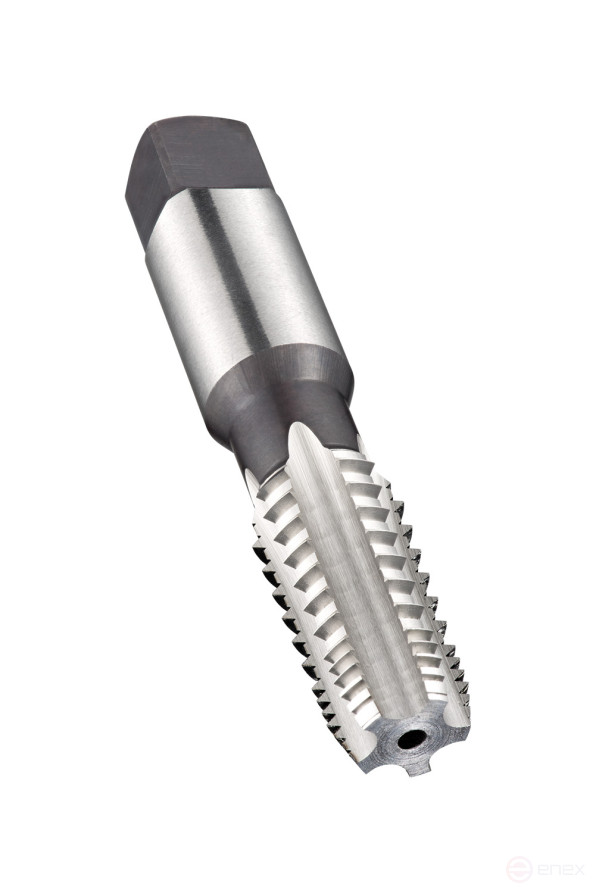 Машинный метчик с шахматным расположением зубьев NPT 1/2"