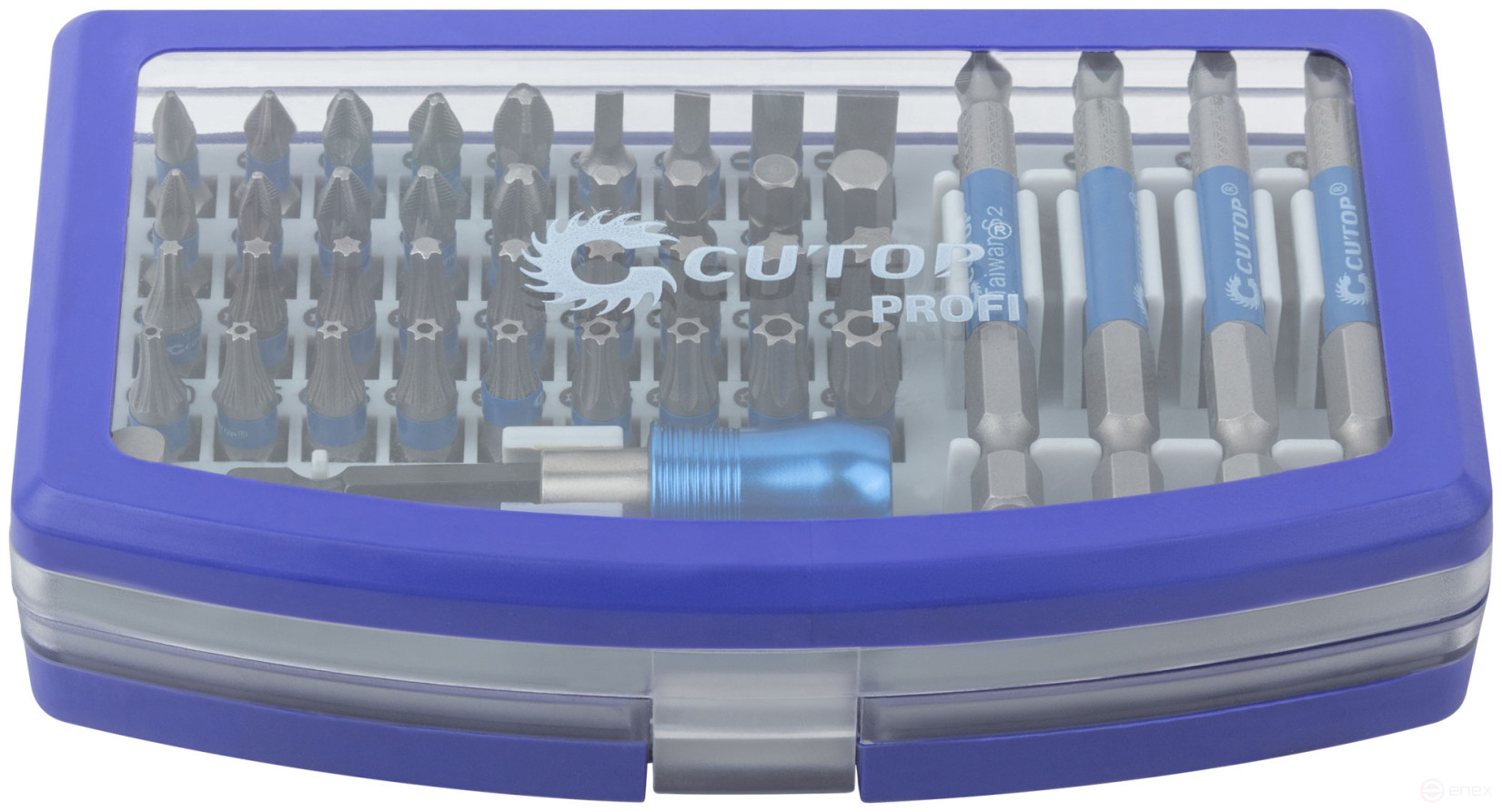 Набор бит в пластиковом боксе "Монтажный", Cutop profi, 42 предмета