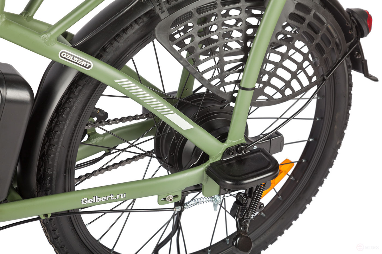 Gelbert ALFA 1 ST electric bike, green