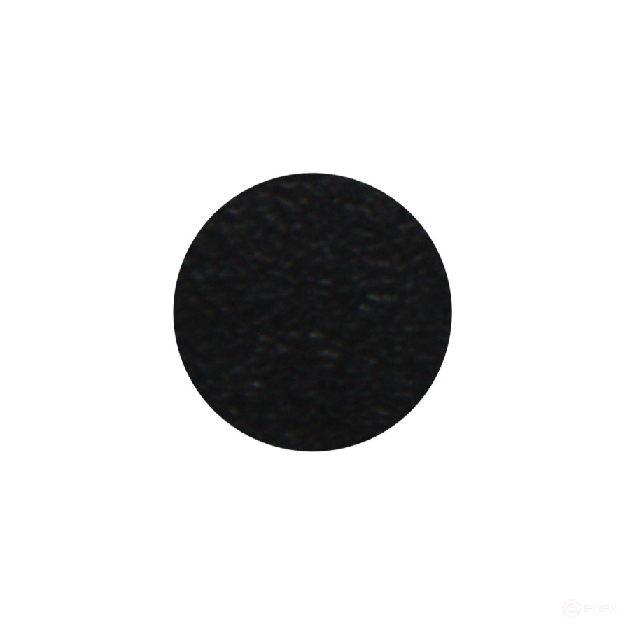 Self-adhesive plug for confirmations black lamb (14327) AKS (sheet-25 pcs.)