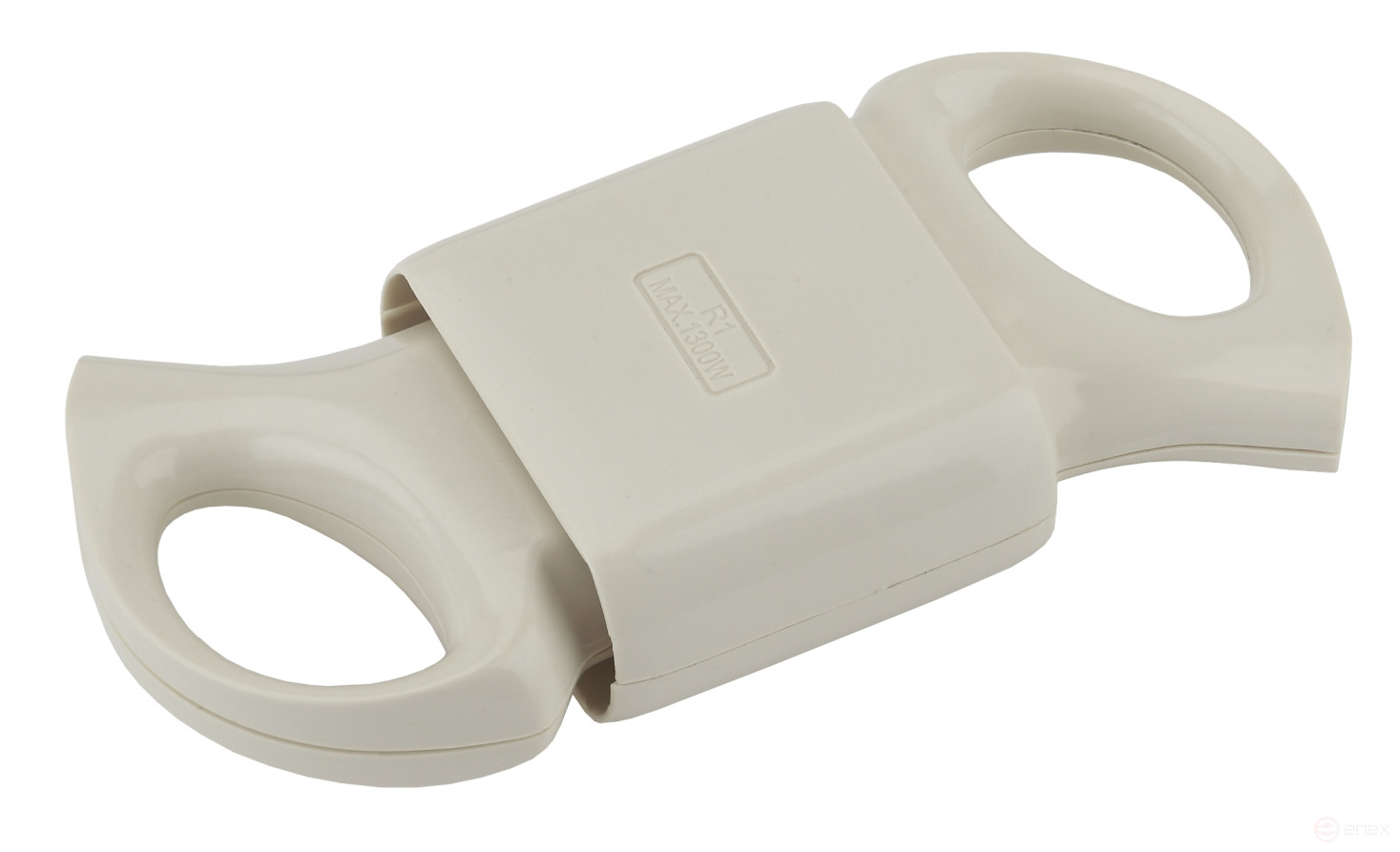 ERA R1 cable socket without grounding 10A with ring indirect input white