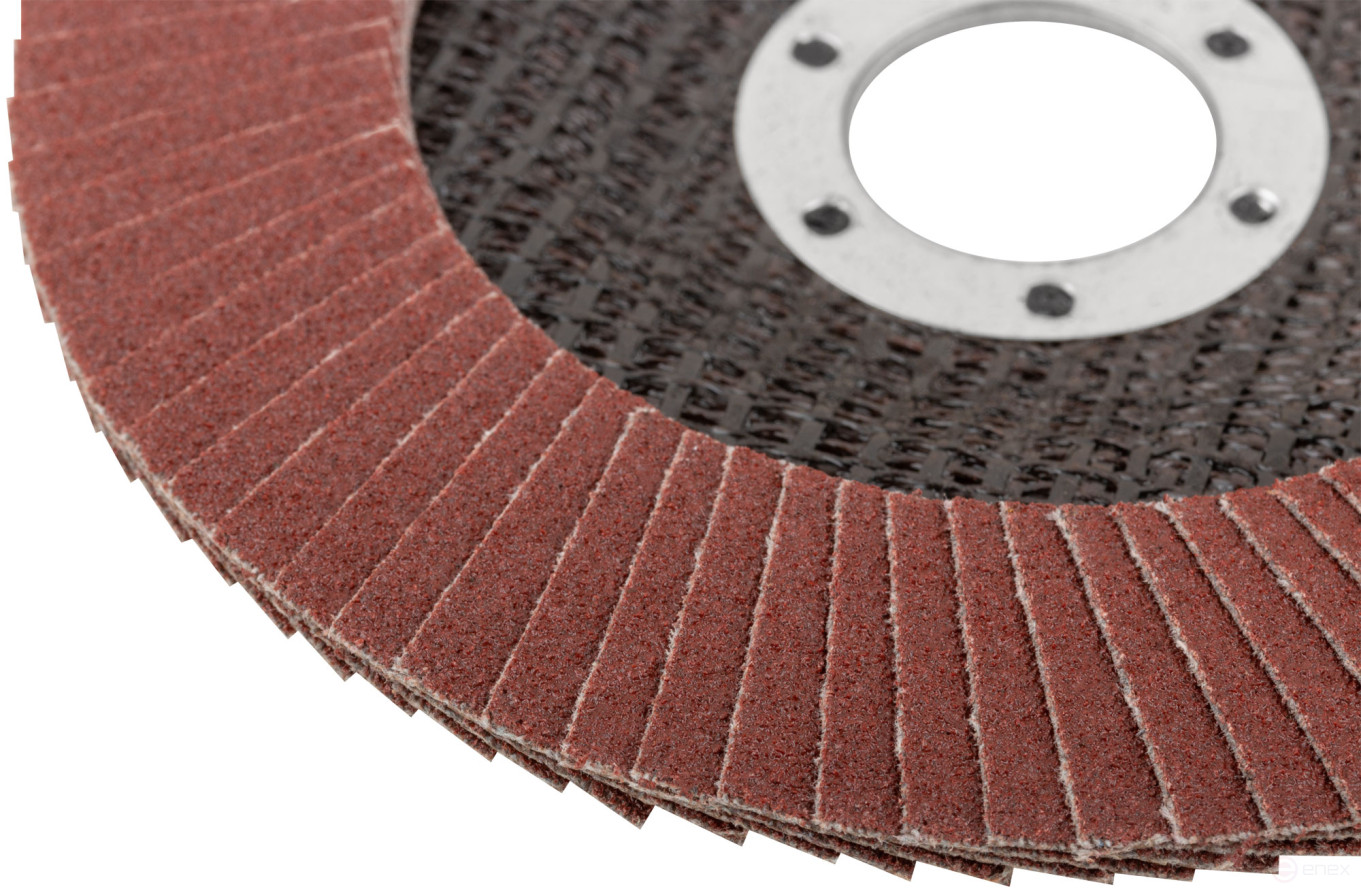 Flat petal end circle 125 mm, P 120