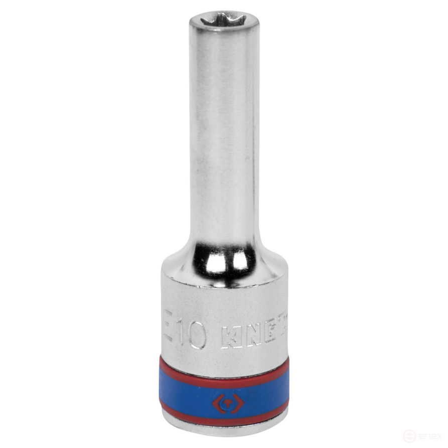 Головка торцевая TORX Е-стандарт 1/2", E08, L = 77 мм KING TONY 427508M