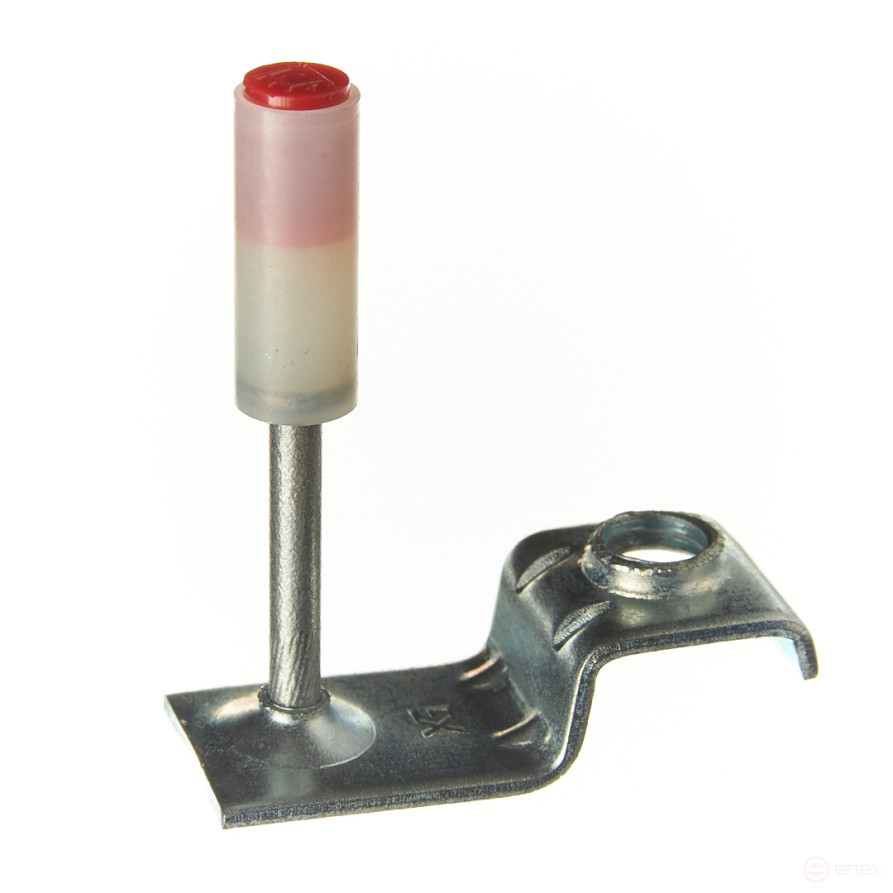 Pyroxylin mounting nails PA32-m8z2 (M8 stud suspension nail, red, 100 pcs/pack) FEDAST