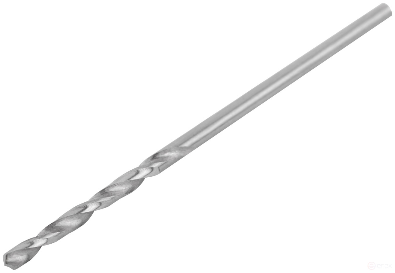 HSS ground metal drills, 135° sharpening angle, 1.5 x 43 mm (10 pcs.)