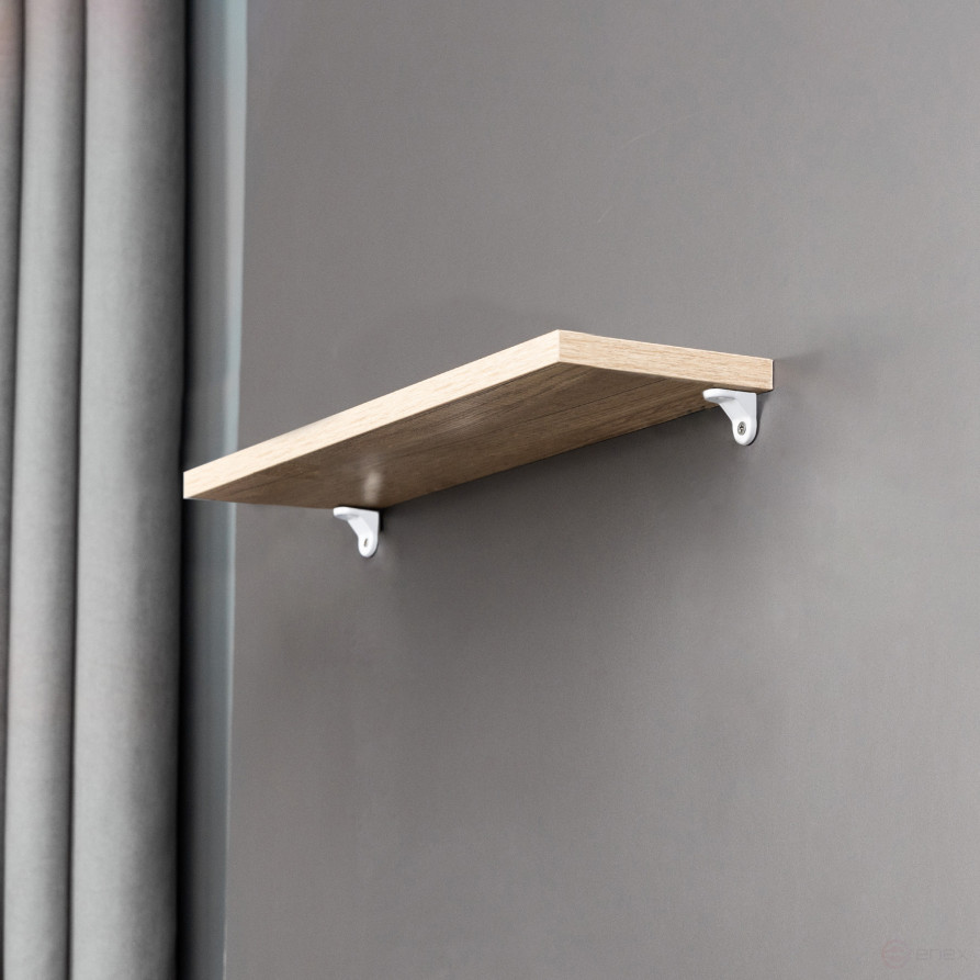 Полкодержатель мет. MONO 50*50*1.2, белый AKS