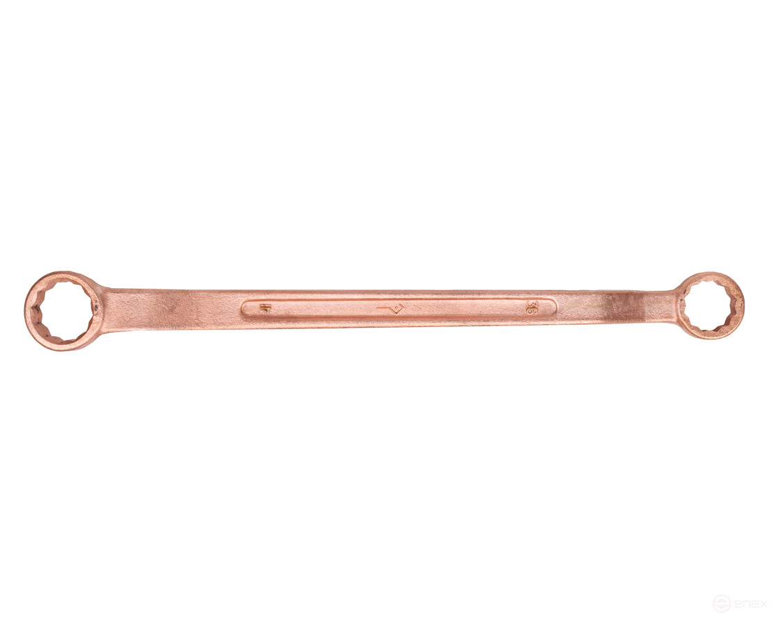 Double-sided key 36x41 mm copper plating SITOMO