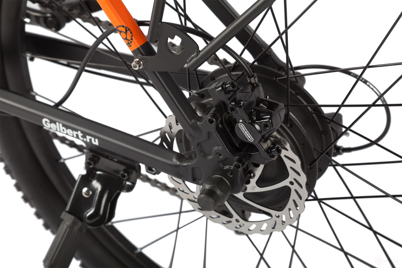 Электровелосипед Gelbert Ran Star 2 PRO, серый
