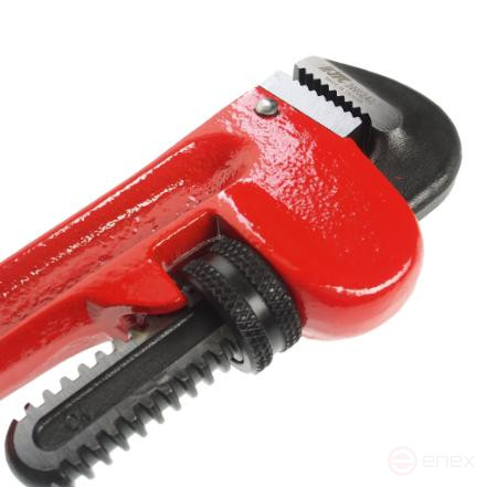 10" (250mm) American type pipe wrench, gripper up to 40mm JTC