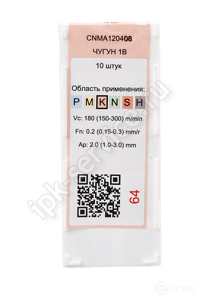 CNMA120408 Пластина твердосплавная ИПК