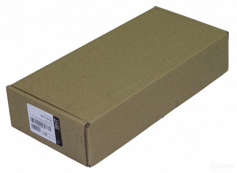 SHT10L-4SH-IEC Блок розеток для 10" шкафов, горизонтальный, 4 розетки Schuko, входной разъем IEC320 C14 10A, 250В, установочный размер 254 мм, 277х44.4х44.4мм (ДхШхВ), корпус алюминий