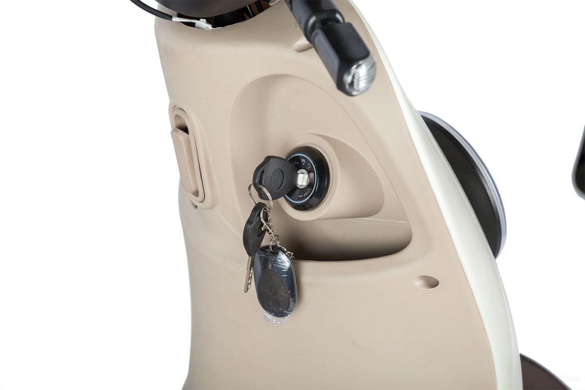 Electric tricycle Rutrike Gelbert Ogma 48V/60V 650W, white