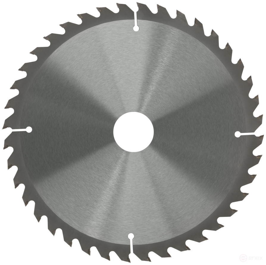 Circular saw blade for wood 210 x 32 x 40T + 3 rings: 32/30, 30/20 and 20/16 mm