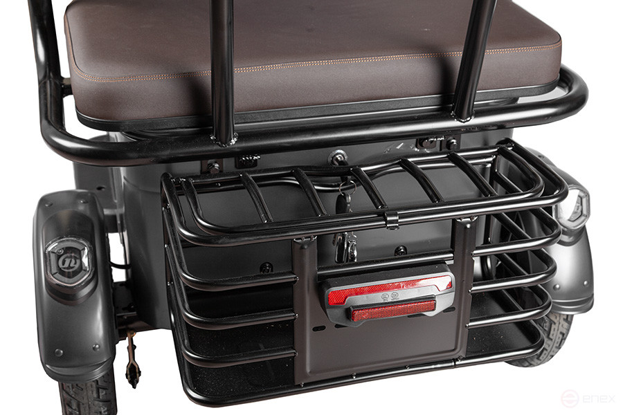 Electric tricycle Rutrike Gelbert Bos 48V/60V 800W, blue