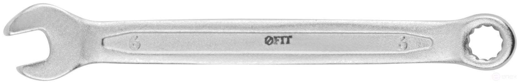 Ключ комбинированный усиленный "Гранд", CrV, холодный штамп 6 мм