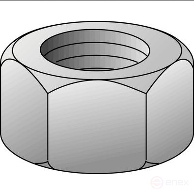 Hexagon nut M8-F DIN 934 8
