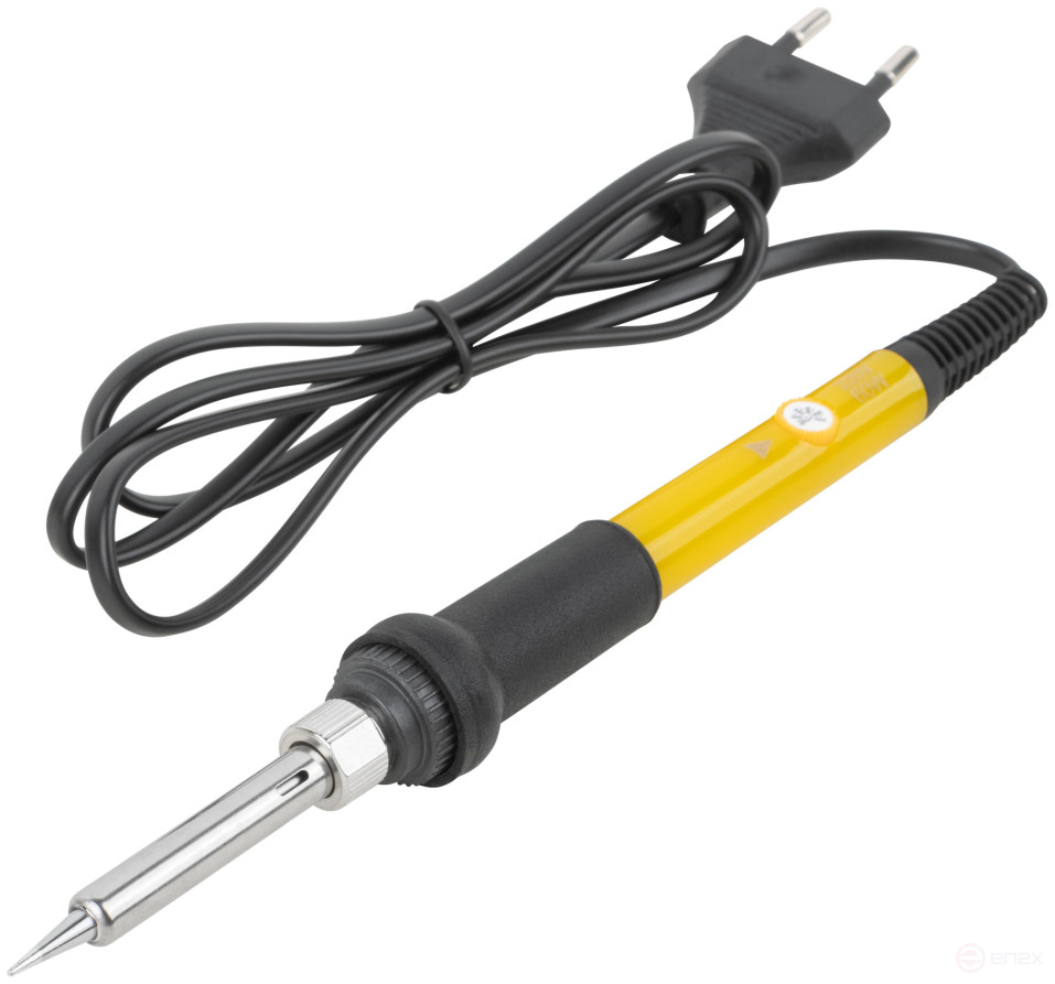 220 V soldering iron with temperature control, ceramic heating element, 60 W