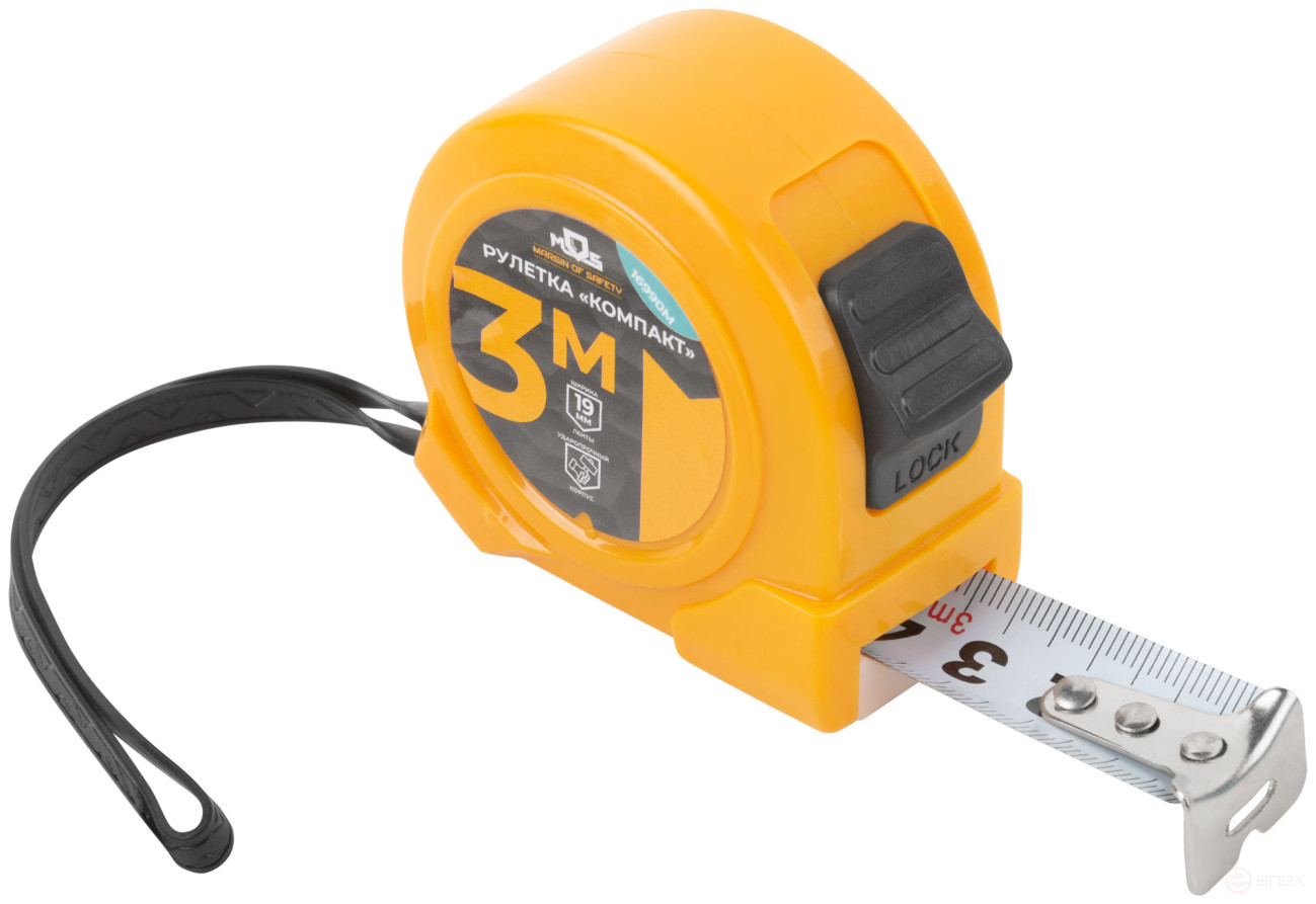 Tape measure "Compact" 3 m x 19 mm