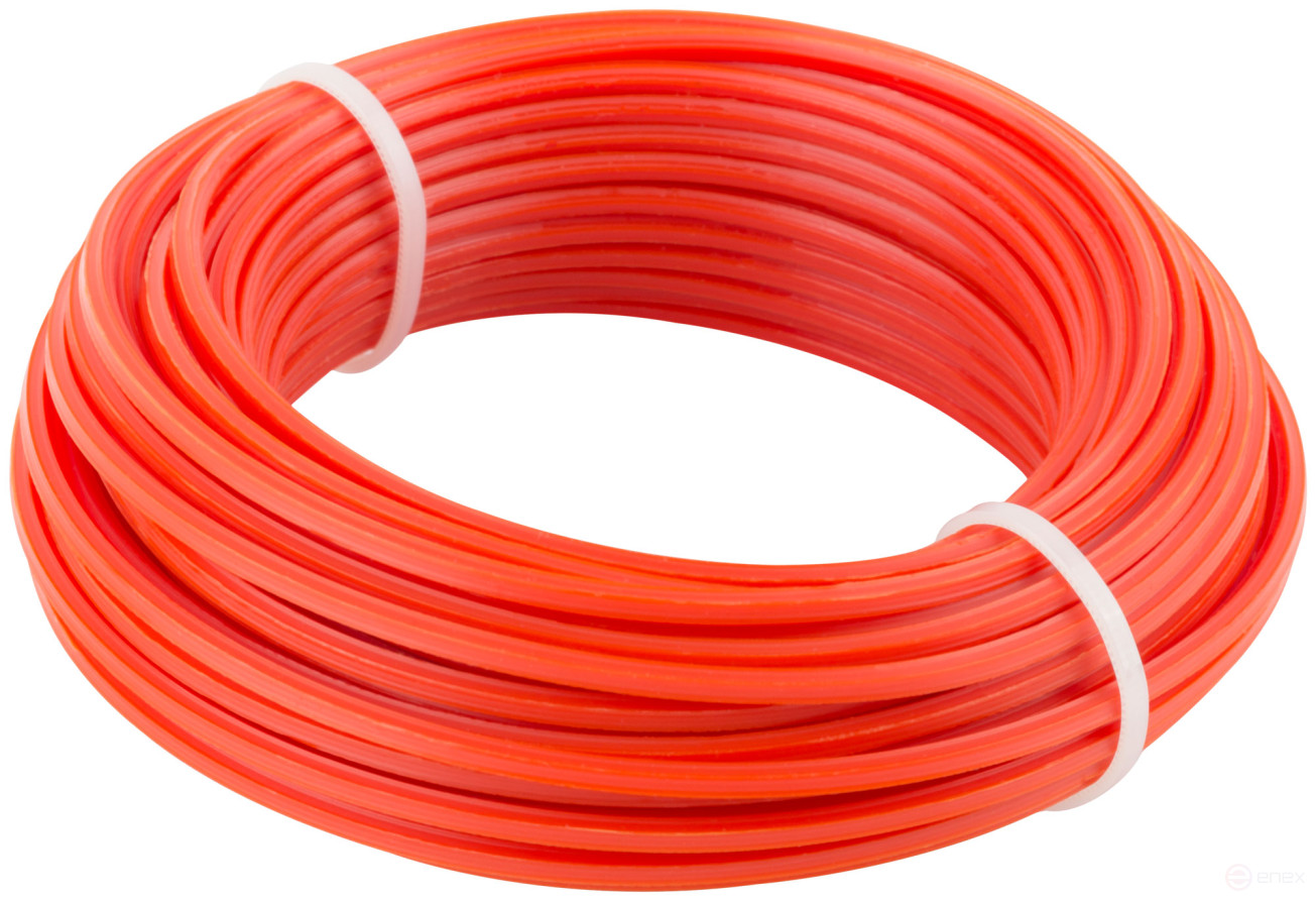 Fishing line for garden trimmers "Zvezdochka" 3.0 mm x 15 m