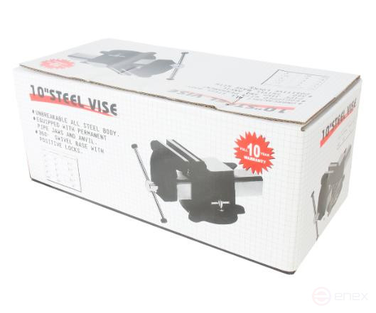 JTC Rotary Steel Vise 254mm (10")
