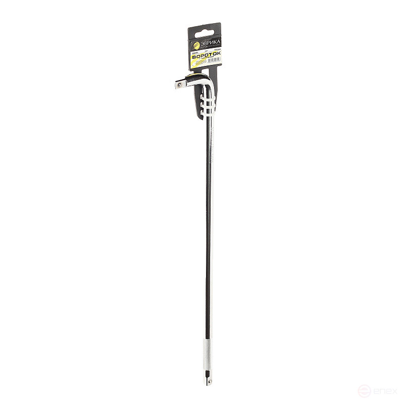 Вороток ER-51251 1/2"DR Г-образный 510мм ЭВРИКА 1/10/20