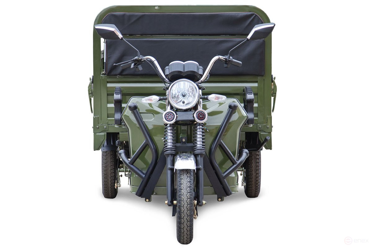 Грузовой электротрицикл Rutrike D4 NEXT 1800 60V1200W, синий