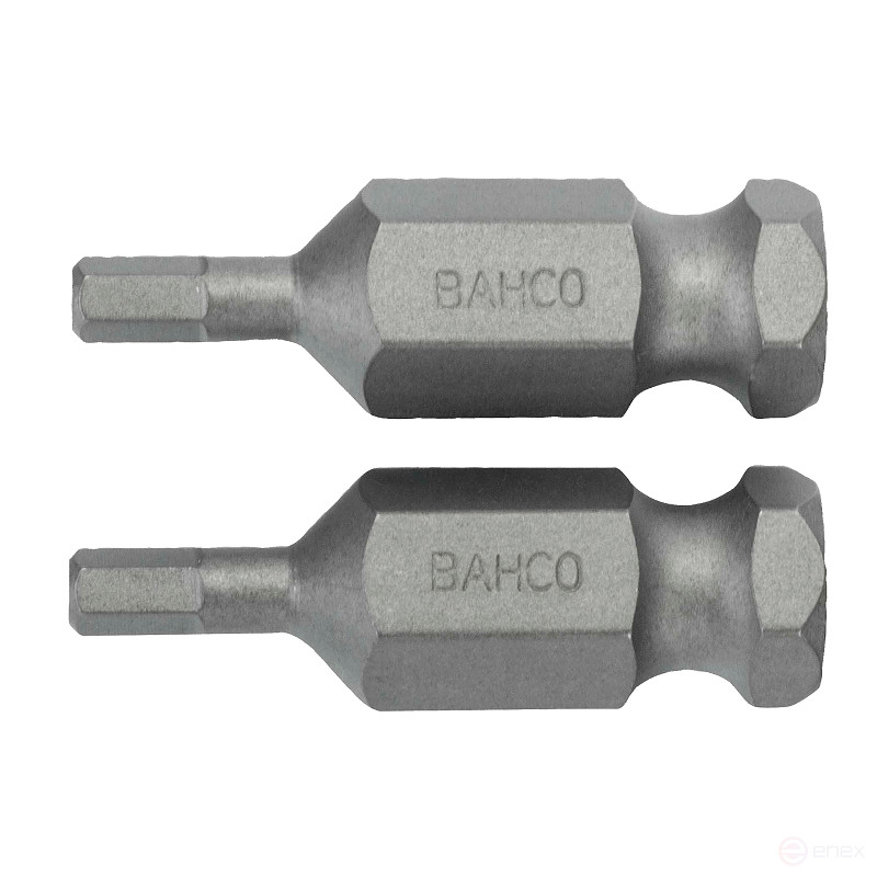 Bits for screws with hex socket, 10x38 mm , 2 pcs