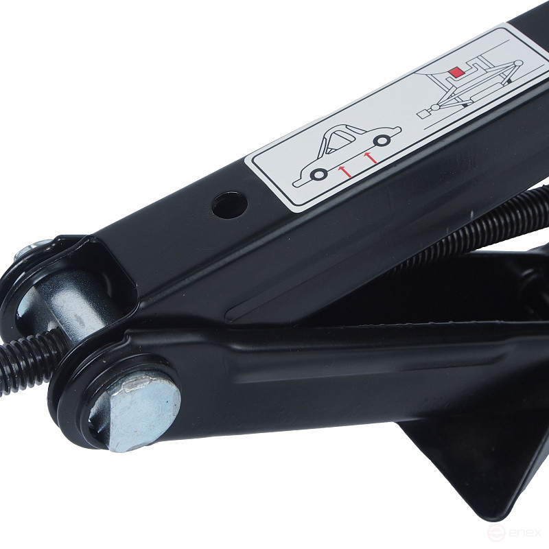 Домкрат ER-83002 механический "ромб" 2т(выс. подъема 110-420мм) ЭВРИКА /1 NEW