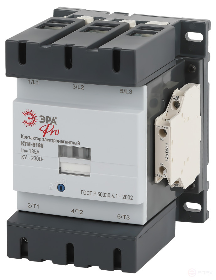 Contactor KTI-5185 ERA PRO KKT50-185-230-10- E 185A 230V/AC3