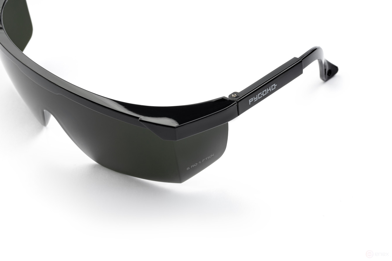 Titanium protective glasses of the RUSOKO trademark