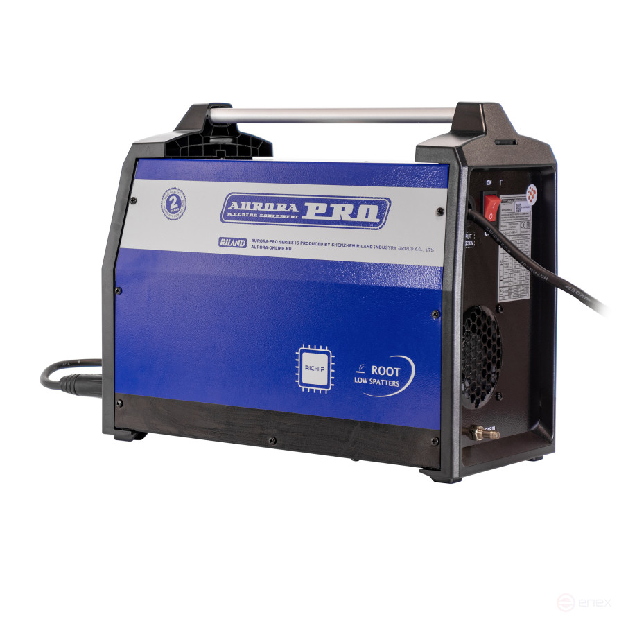 Synergistic inverter welding semi-automatic AuroraPRO SPEEDWAY 205 SYNERGIC (MIG/MAG+MMA+TIG lift)