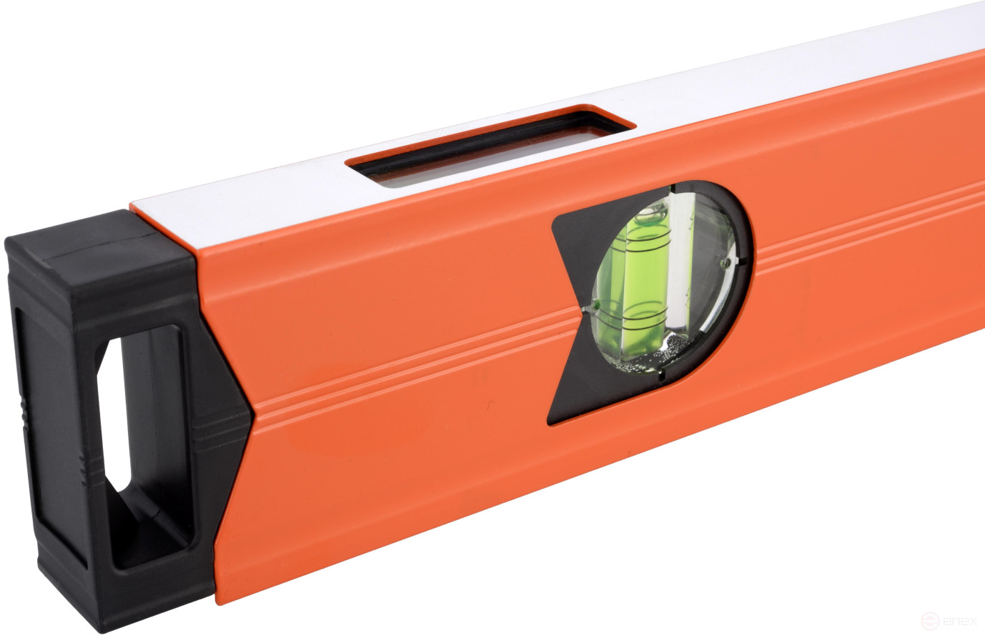 Уровень алюминиевый коробчатый 1200 мм (3 глазка/1 зеркальный, магнитный) BERIL