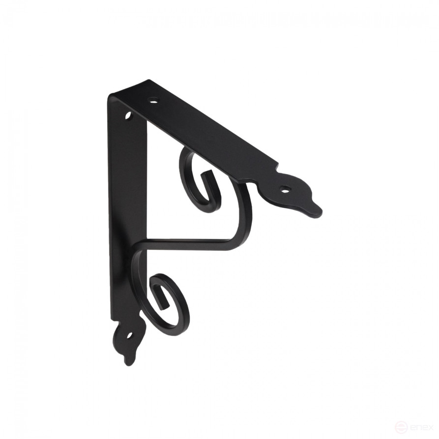 Shelf holder meth. MELODY 190*240, black AKS