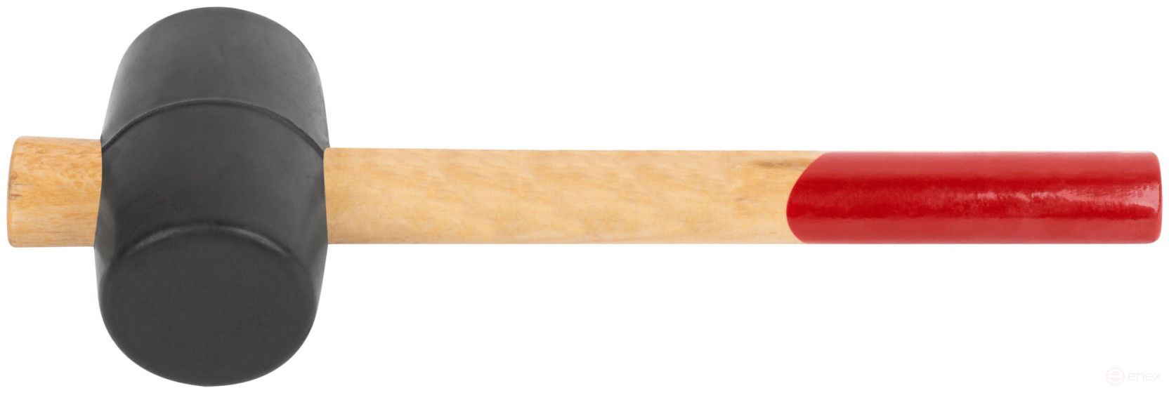 Rubber mallet, wooden handle 45 mm ( 230 gr )