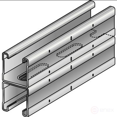 Профиль монтажный MQ-41D-R 6m