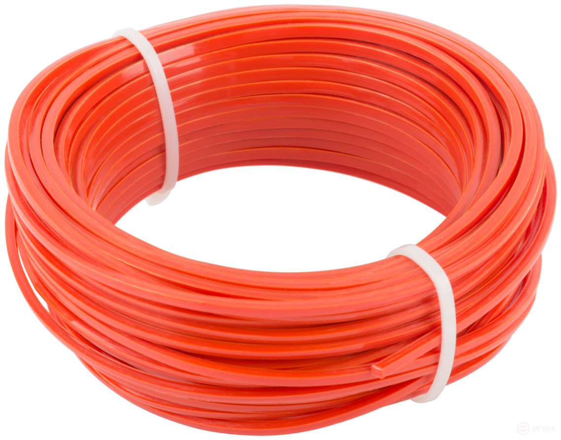 Fishing line for garden trimmers "Square" 3.0 mm x 15 m