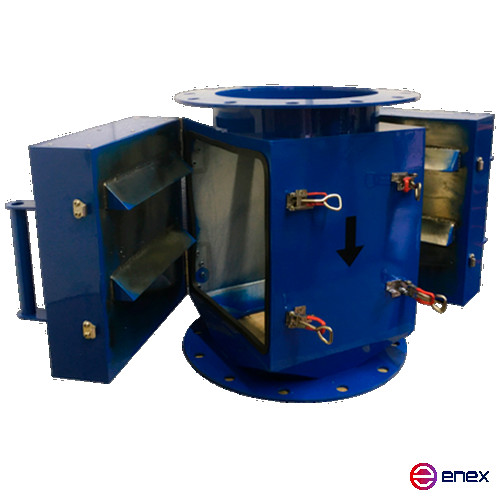 Пластинчатый магнитный сепаратор УМБК