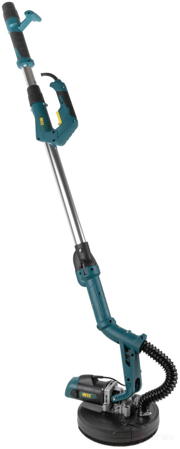 Sander for walls and ceilings 710 W; 700-1700 rpm; 225/215/210 mm; 4 kg; folding telescopic rod 1400-1700 mm; Velcro; used brushes; box